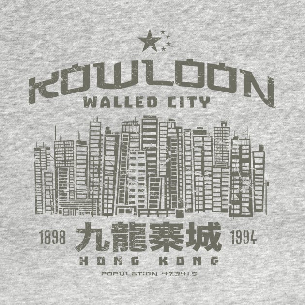 Kowloon Walled City by MindsparkCreative